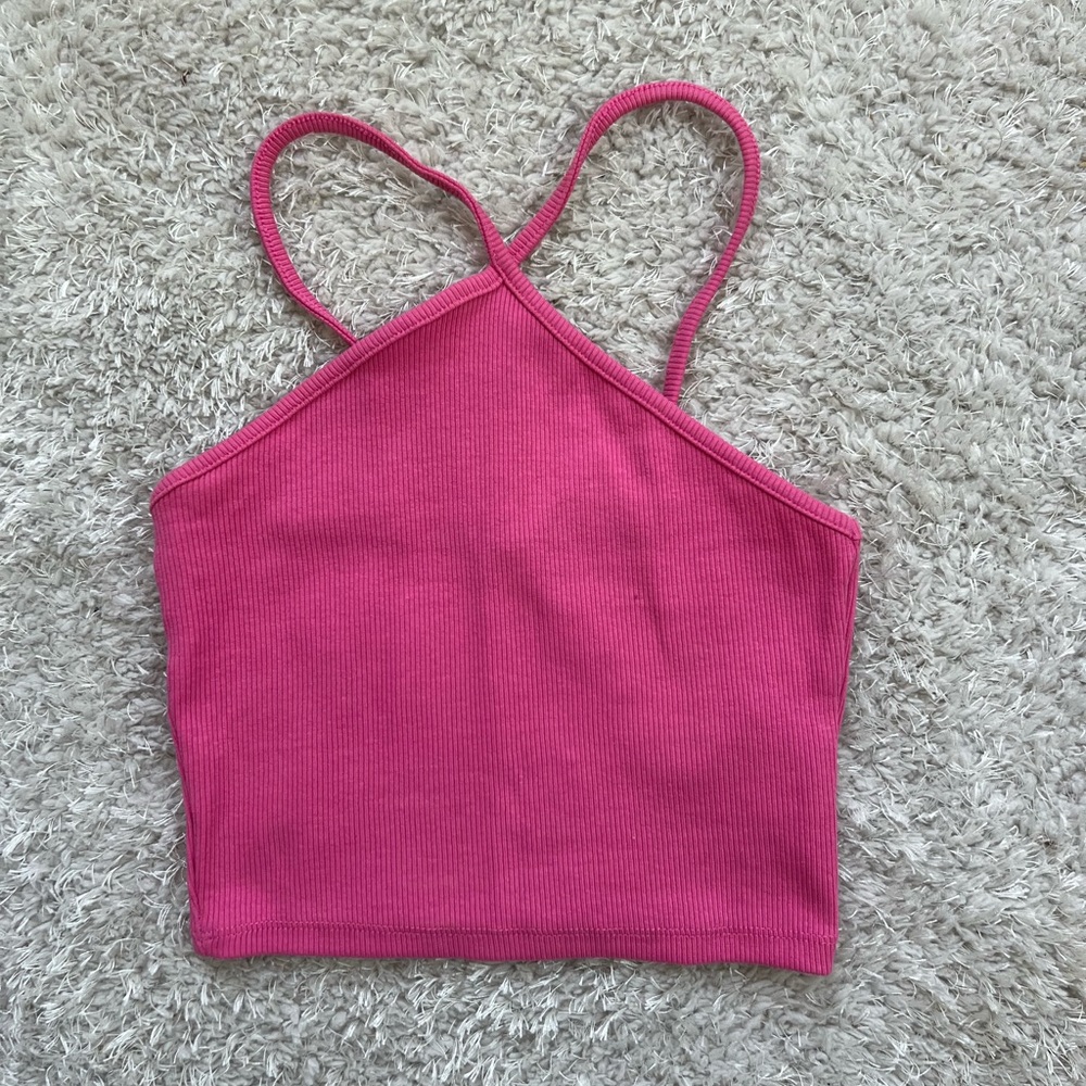 Pink Zara tank top